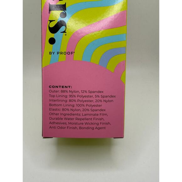 NEW Unders Teen Period Underwear by Proof Size L 2pk - Picture 3 of 5